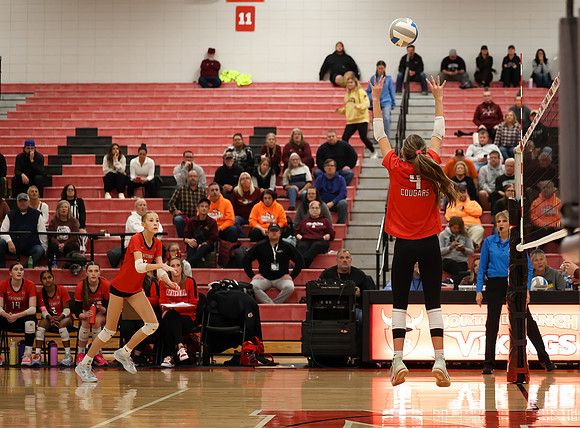 Centennial vs Anoka Girls Varsity Volleyball 192