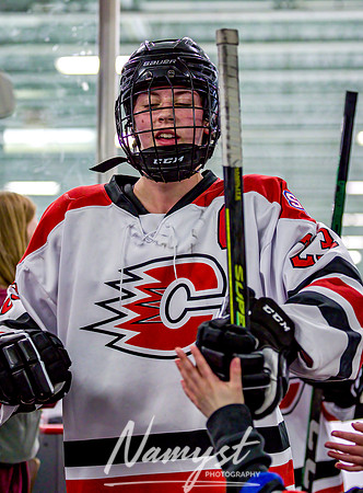 Centennial vs Osseo-Park Center Varsity Hockey 220