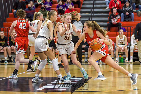 Centennial vs Maple Grove Girls Varsity Basketball 077