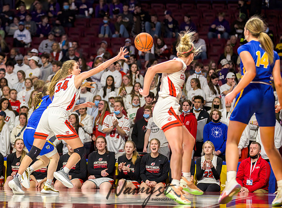 Centennial vs STMA Girls Basketball - State Tournament 272