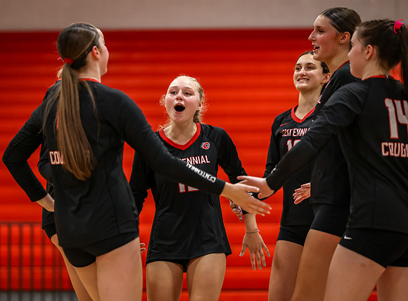 3130 Centennial vs Cambridge-Isanti Girls Varsity Volleyball