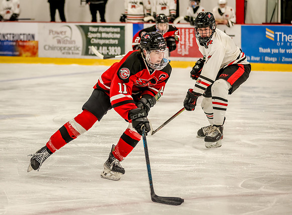 Centennial vs Elk River Bantam AA Hockey 214
