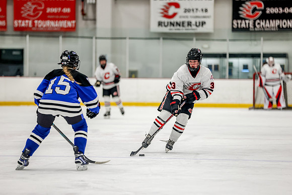 Centennial vs Roger JV Hockey 76