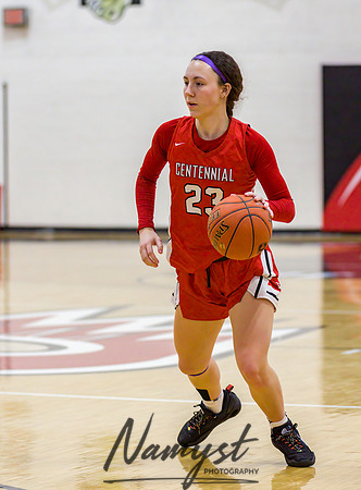 Centennial vs Coon Rapids Girls Varsity Basketball 018