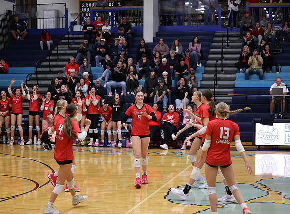 Centennial vs Blaine Girls Varsity Volleyball 175