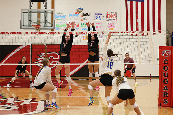 Centennial vs Cambridge-Isanti Girls Varsity Volleyball 88