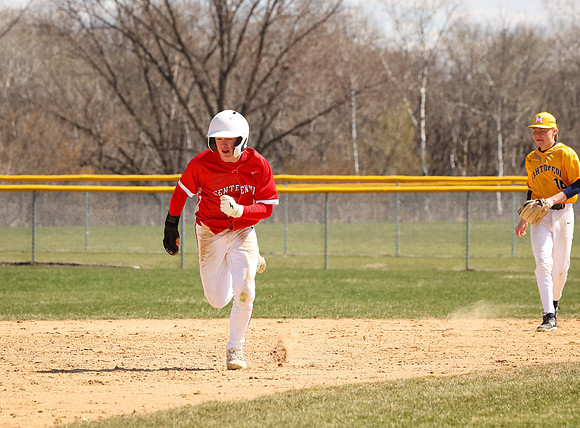 Centennial vs Mahtomedi JV Baseball_1314