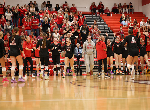 Centennial vs Blaine Girls Varsity Volleyball 312