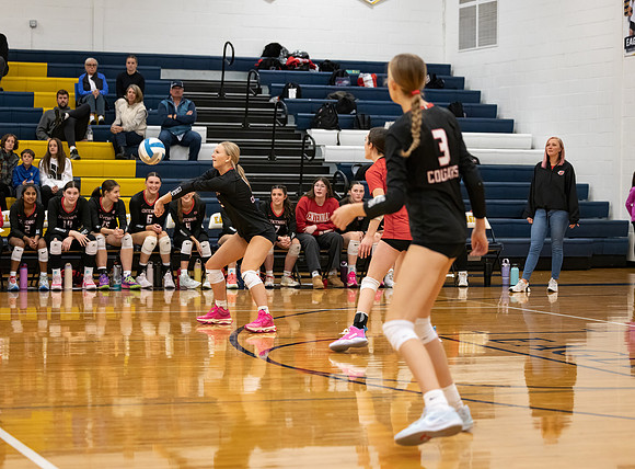 Centennial vs Totino-Grace Girls Varsity Volleyball 219