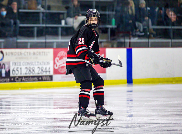 Centennial-Spring Lake Park vs Rogers Girls Varsity Hockey 274