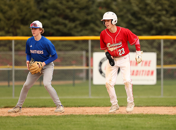 Centennial vs Spring Lake Park Baseball_658