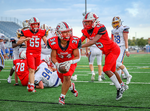 Centennial vs STMA JV Football 43