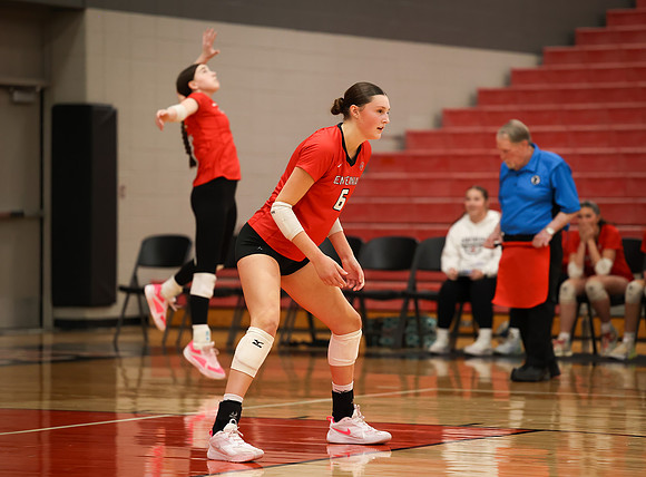 Centennial vs Anoka Girls Varsity Volleyball 187