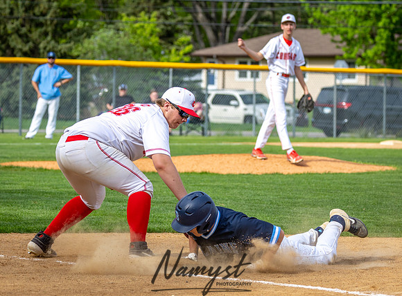 Centennial vs Blaine JV Baseball 173