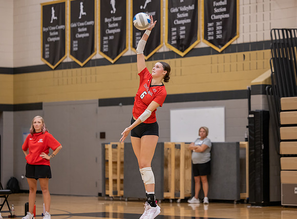 Centennial vs Andover Girls Varsity Volleyball 61