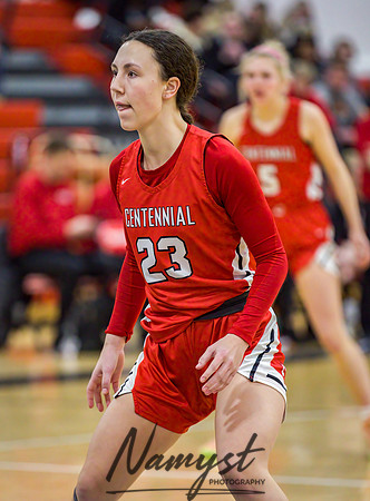 Centennial vs Coon Rapids Girls Varsity Basketball 011
