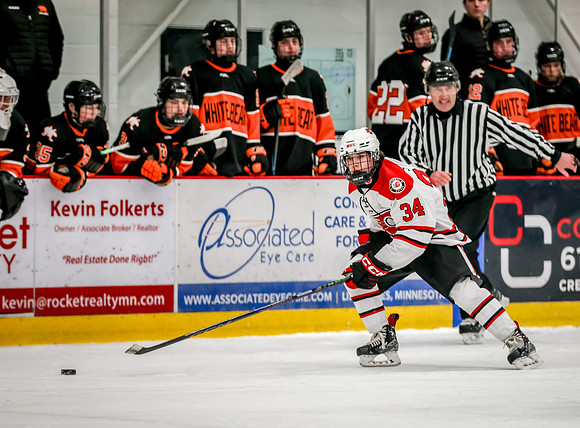 Centennial vs White Bear Lake JV Hockey 75