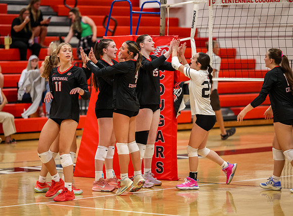 3768 Centennial vs Cambridge-Isanti Girls Varsity Volleyball