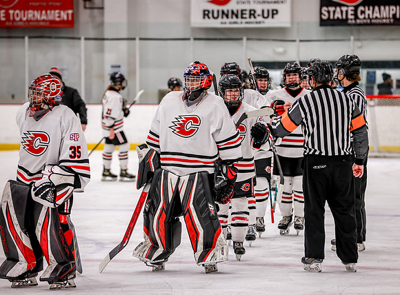 Centennial vs Elk River Varsity Hockey 160