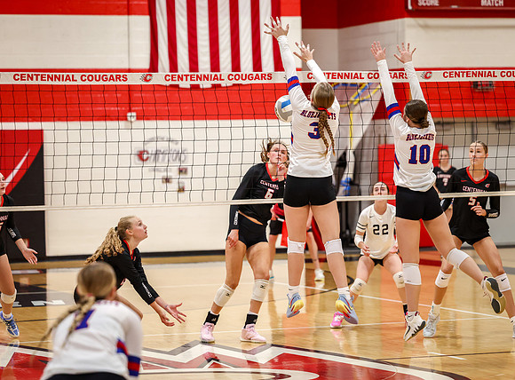 2836 Centennial vs Cambridge-Isanti Girls Varsity Volleyball