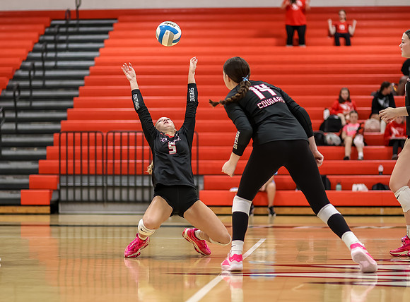 Centennial vs Coon Rapids Girls Varsity Volleyball 84
