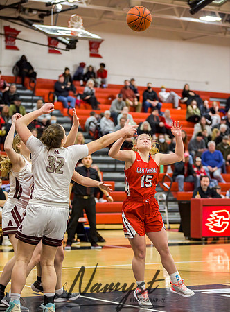 Centennial vs Anoka Girls Varsity Basketball 030