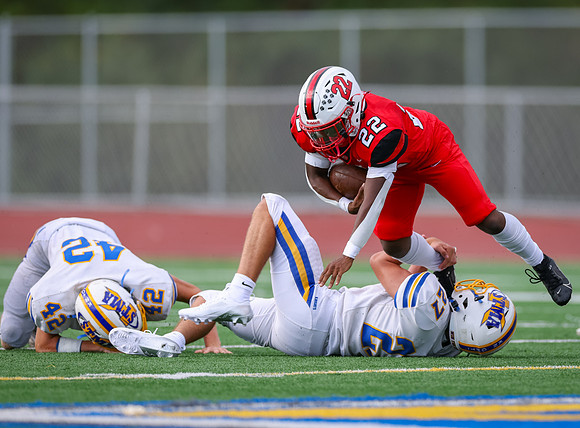 Centennial vs STMA JV Football 93