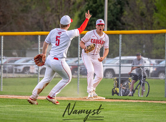 Centennial vs Blaine Varsity Baseball 457