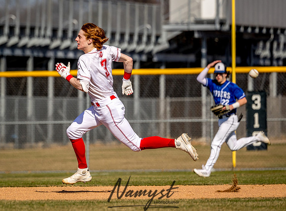 Centennial vs Rogers Varsity Baseball 098