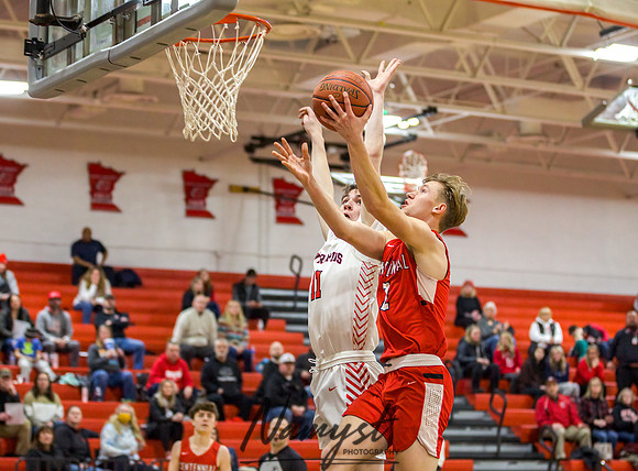 Centennial vs Coon Rapids Boys Varsity Basketball 018
