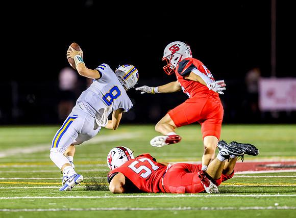 Centennial vs STMA Varsity Football 398