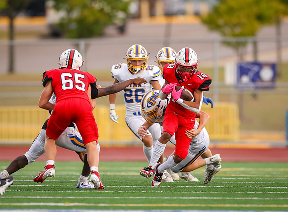 Centennial vs STMA JV Football 139