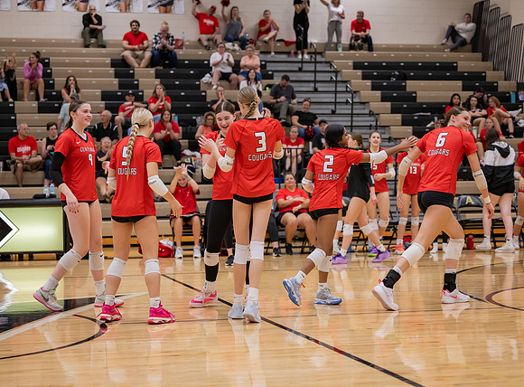 Centennial vs Andover Girls Varsity Volleyball 149