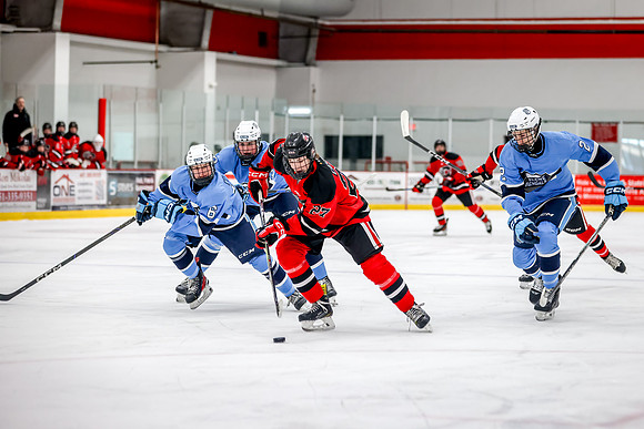 Centennial vs Blaine JV Hockey 66