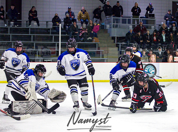 Centennial-Spring Lake Park vs Rogers Girls Varsity Hockey 184