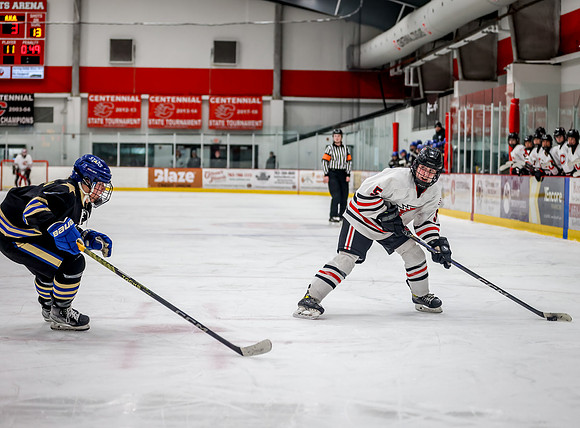 Centennial vs Holy Angels Varsity Hockey 126