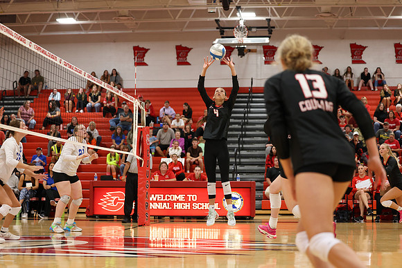 Centennial vs Cambridge-Isanti Girls Varsity Volleyball 65