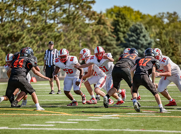 Centennial vs Osseo JV Football 354