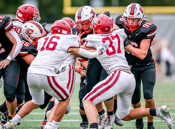 Centennial vs Maple Grove JV Football 92