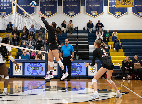 Centennial vs Totino-Grace Girls Varsity Volleyball 26