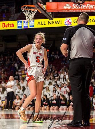 Centennial vs STMA Girls Basketball - State Tournament 267