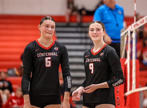 Centennial vs Coon Rapids Girls Varsity Volleyball 59