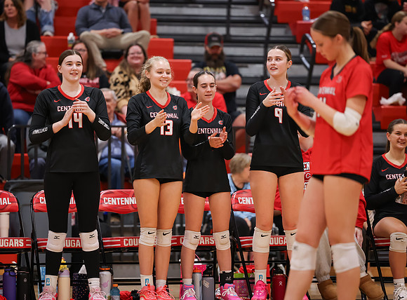 Centennial vs Hopkins Girls Varsity Volleyball 29
