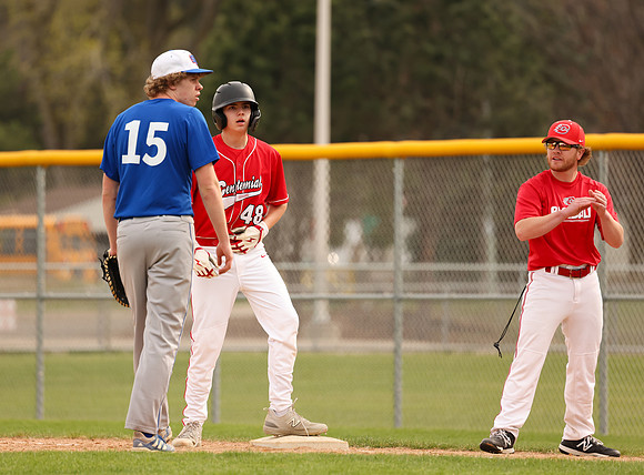 Centennial vs Spring Lake Park Baseball_851