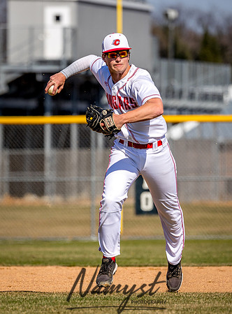 Centennial vs Rogers Varsity Baseball 064