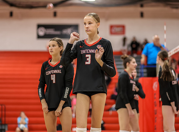Centennial vs Coon Rapids Girls Varsity Volleyball 118