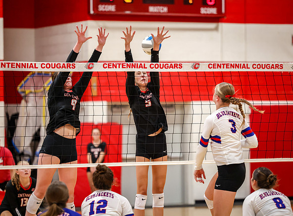 2866 Centennial vs Cambridge-Isanti Girls Varsity Volleyball