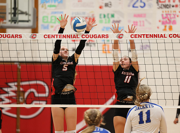 Centennial vs Cambridge-Isanti Girls JV Volleyball 71