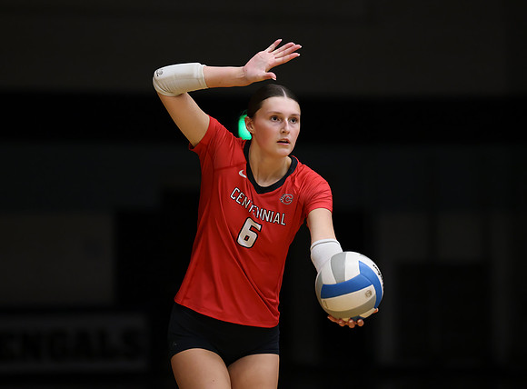 Centennial vs Blaine Girls Varsity Volleyball 41