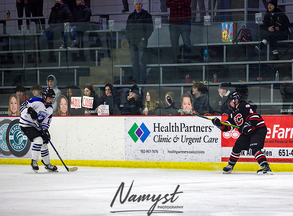 Centennial-Spring Lake Park vs Rogers Girls Varsity Hockey 457